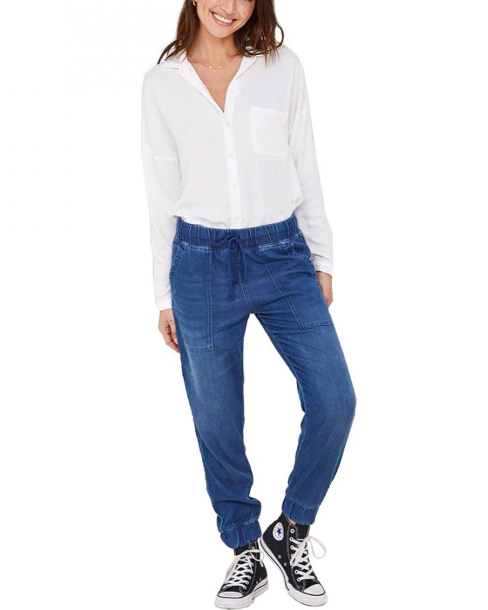 Desigual Exotic Baggy Jogger Jeans Womens 6 Embroidered Medium Wash Denim |  Medium wash denim, Jogger jeans, Denim shop